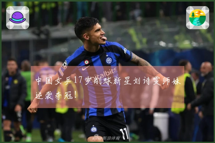 中国女乒17岁削球新星刘诗雯师妹逆袭夺冠！