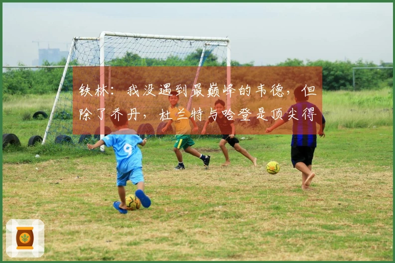 铁林：我没遇到最巅峰的韦德，但除了乔丹，杜兰特与哈登是顶尖得分机器